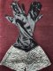 Black and Zebra Print Gloves