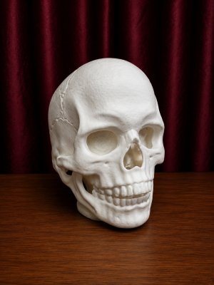 Full Face Skull Headpiece