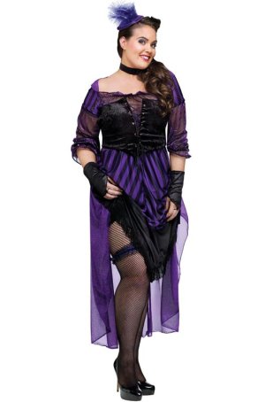 Lady Maverick Costume Plus Size