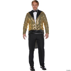 Gold Sequin Tails | XXL