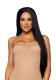 Long Straight Center Part | Black
