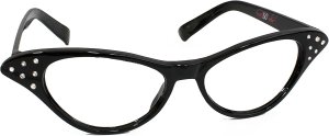 1950\'s Cat Eye Glasses | Black