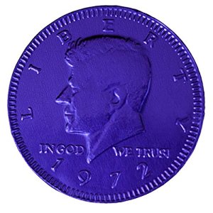 Purple Half Dollar