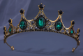 Green and Gold Tiara