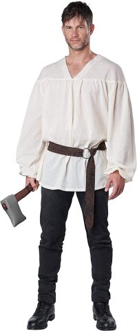 Renaissance Peasant Shirt (Cream) | Large/X-Large