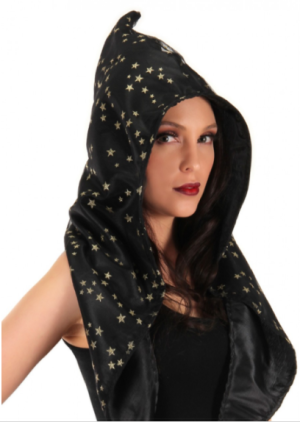 Wizard Alchemy Black Hood