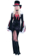 Dracula Velvet Dress Medium