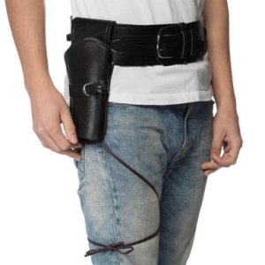 Western Holster and Belt | Black