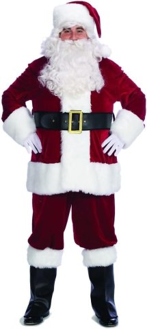 Velveteen Santa Suit | XX-Large