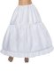 White Hoop Skirt