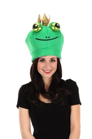 Frog Prince Reversible Plush Hat