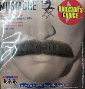 Downturn Moustache | Brown