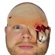 Latex Hanging Eye Prosthetic