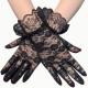 Short Lace Gloves | Black