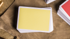 Steel Playing Cards Yellow