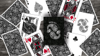 Paisley Playing Cards Workers Deck Black
