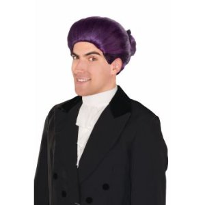 Colonial Man Purple Wig