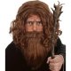 Deluxe Wizard Beard and Wig Set | Brown