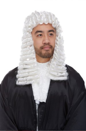 Deluxe Judge Wig