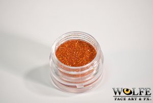 Wolfe Body Glitter Hologram Orange