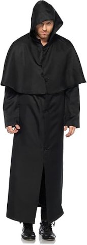 Hooded Button Front Cloak | Extra Large