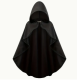 Short Cape | Black