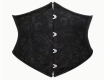 Black Jacquard Waist Cincher | Medium