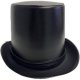 Leathesheen Top Hat | Black Leathesheen Top Hat | Black