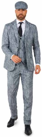 1920s Grey Gangster | Small