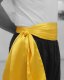 Yellow Sash with White Fringe