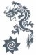 Tattoo FX Tribal | Dragon and Star