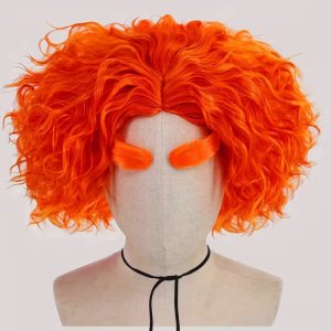 Alice in Wonderland Mad Hatter Wig and Eyebrows