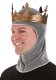 King Arthur Crown with Hood