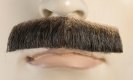 Human Hair Moustache M3 Grey