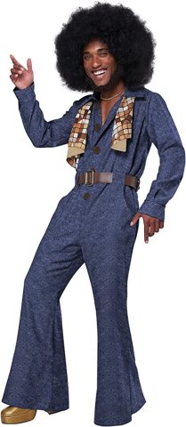 70\'s Denim Jumpsuit | X-Large