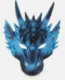 Dragon Mask | Blue and Black