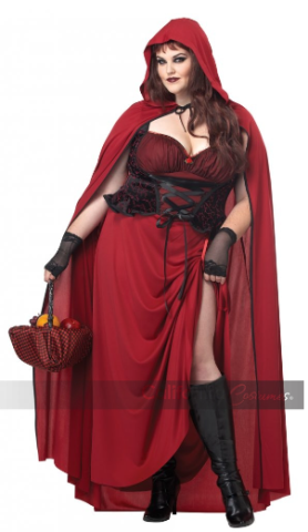 Dark Red Riding Hood | Plus 3X