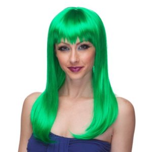 Classy Wig Green