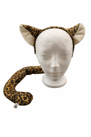 Cheetah Cat Ears|one size