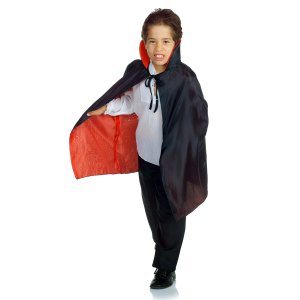 Child Cape | Black and Red