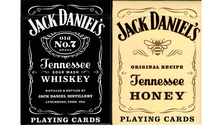 Jack Daniel's Black/Honey Set Playing Cards [19463] - $14.95CAD : Magic,  Juggling and Theatrical Supply, facepaint, magic, juggling, balloons,  makeup, Wolfe